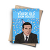 'You're Old. Boom. Roasted.' Card
