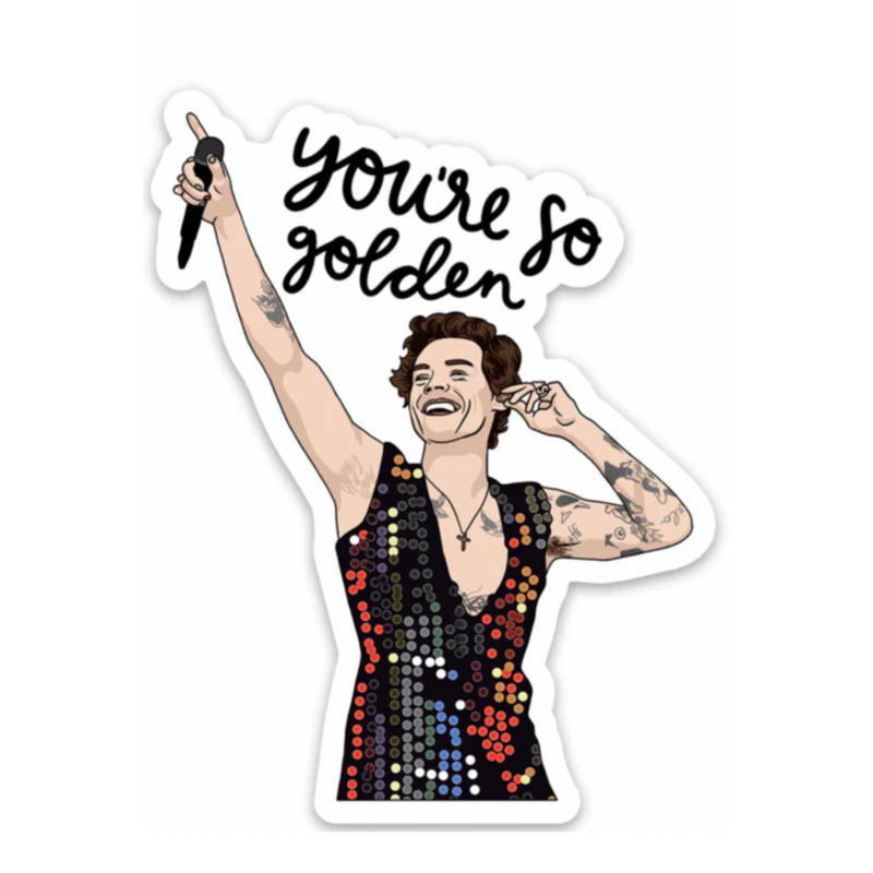 You're So Golden Sticker