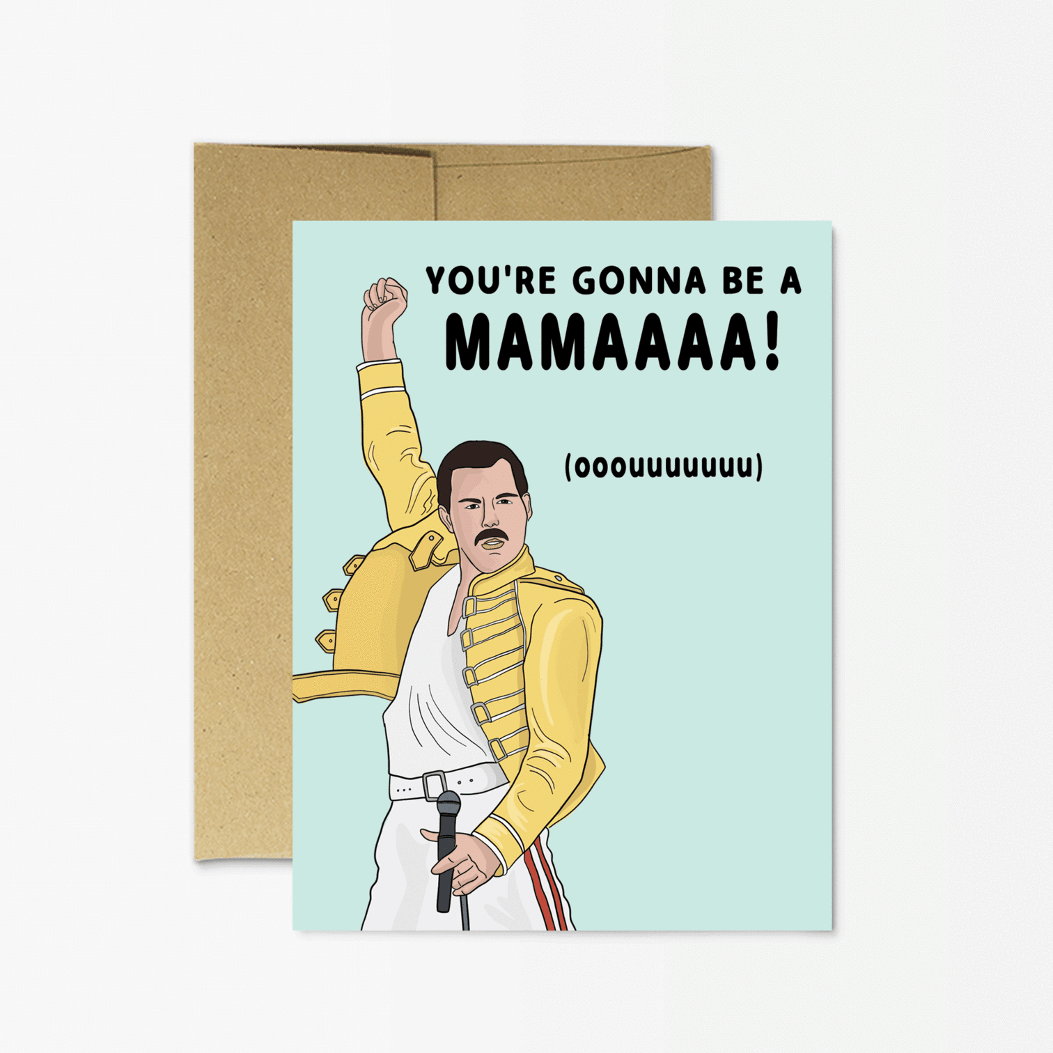 Queen 'Gonna Be A Mama' Card - Catalyst & Co