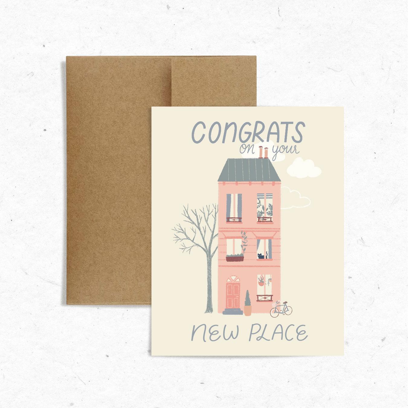 Congrats On Your New Place Card - Catalyst & Co