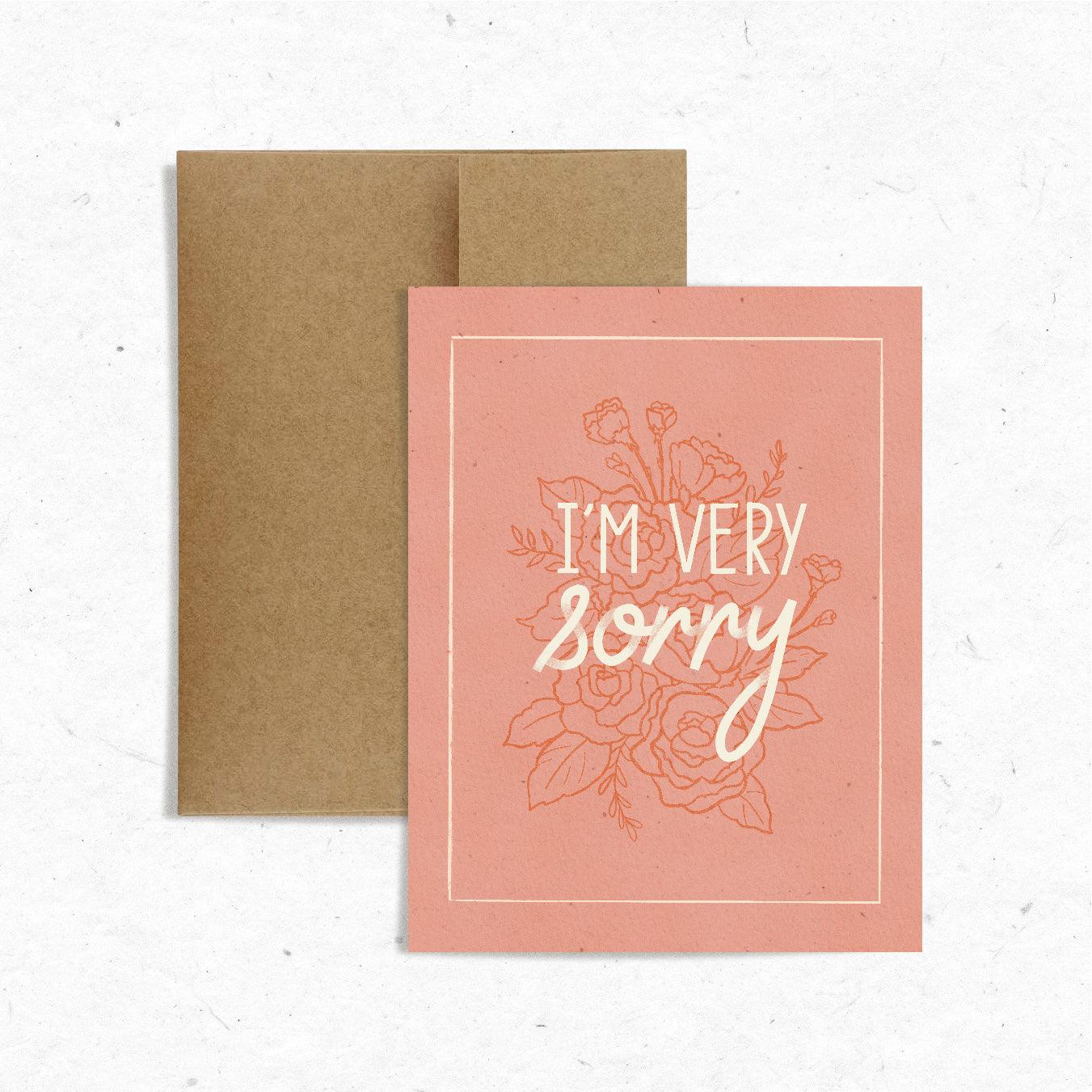Very Sorry Card - Catalyst & Co