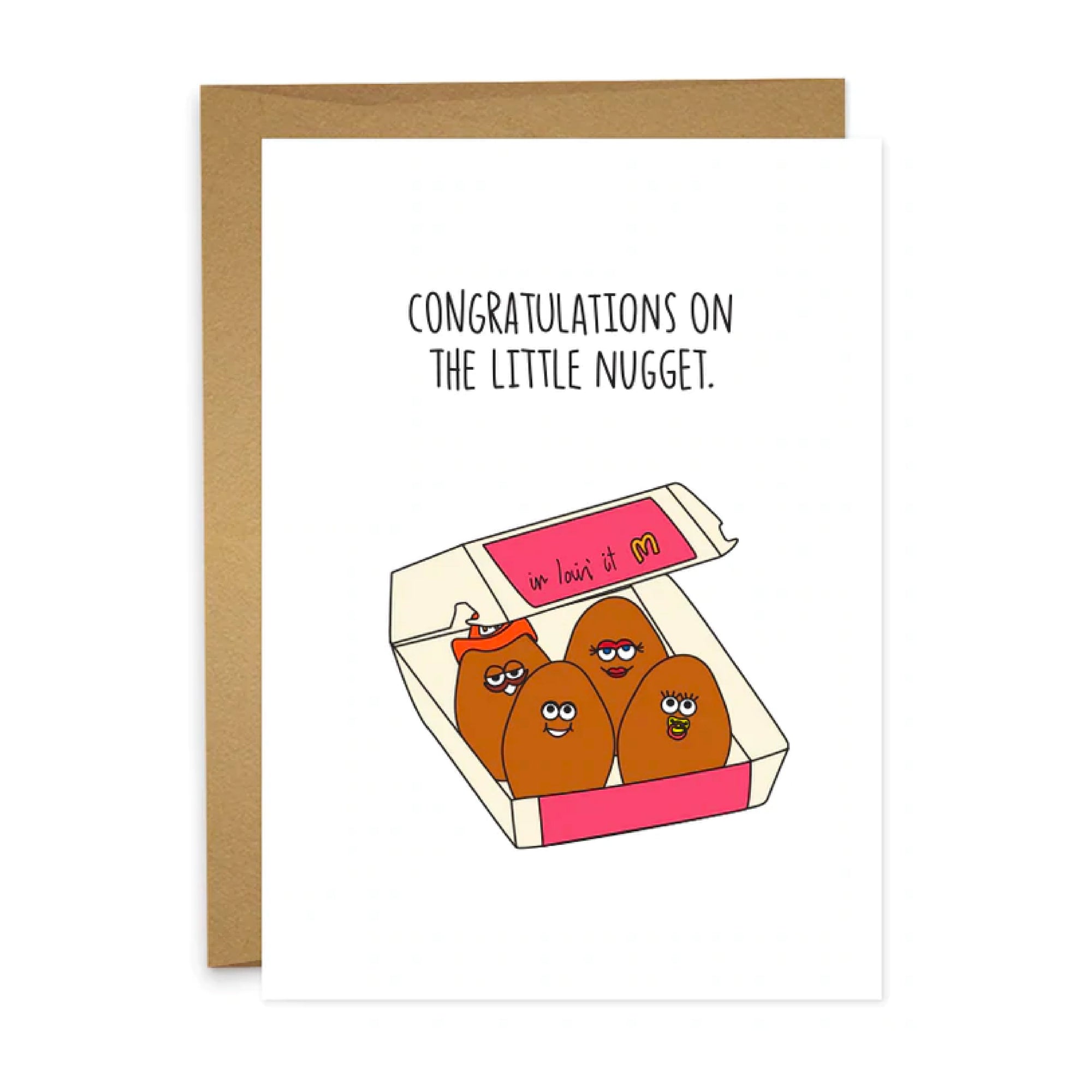 Congrats on the Little Nugget Card