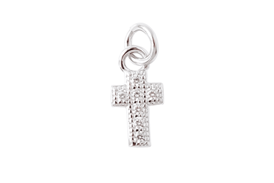 Crystal Cross Charm - Catalyst & Co