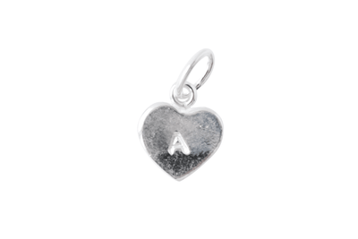 Customizable Stamped Tiny Heart Charm - Catalyst & Co