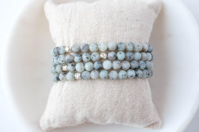 6mm Mint Jasper Bracelet - Catalyst & Co