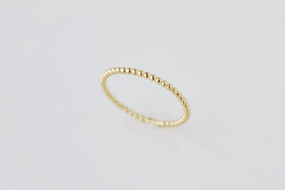 Gold Dots Stacker Ring - Catalyst & Co