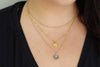 Gold Labradorite Drop Necklace - Catalyst & Co
