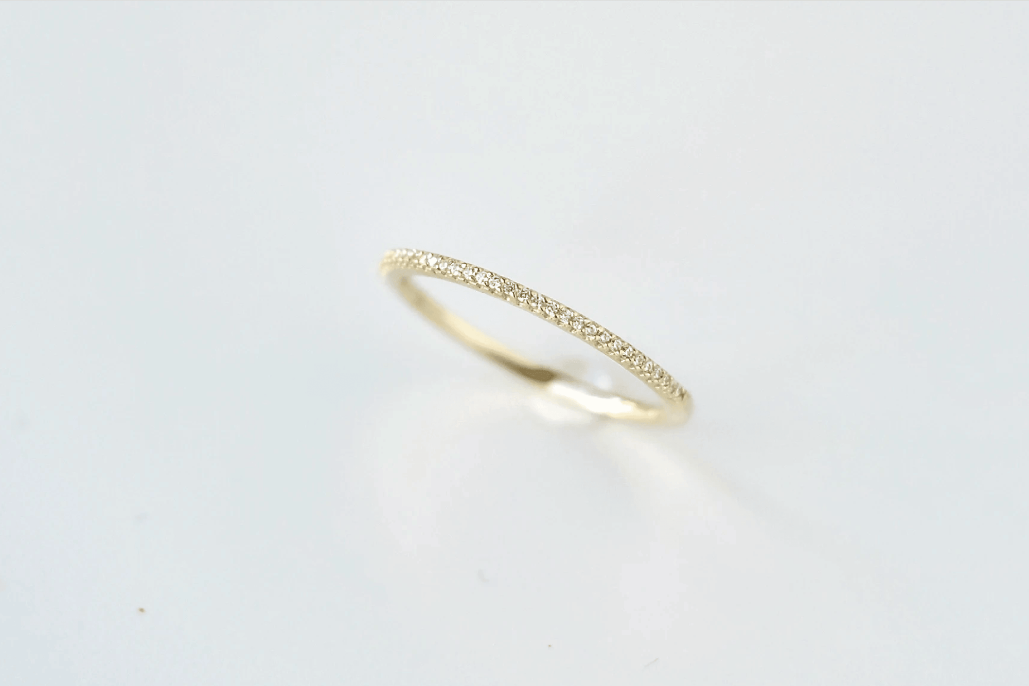 Gold Tiny Crystal Band - Catalyst & Co