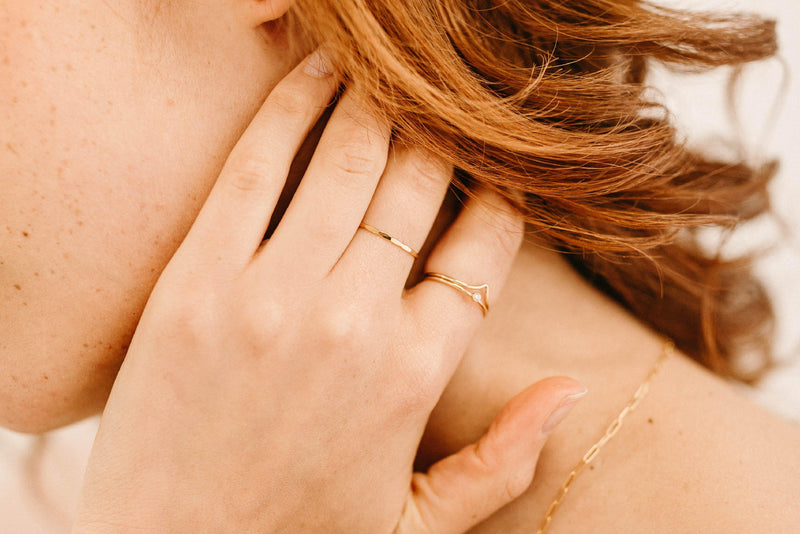 Gold Filled Crystal Ring - Catalyst & Co