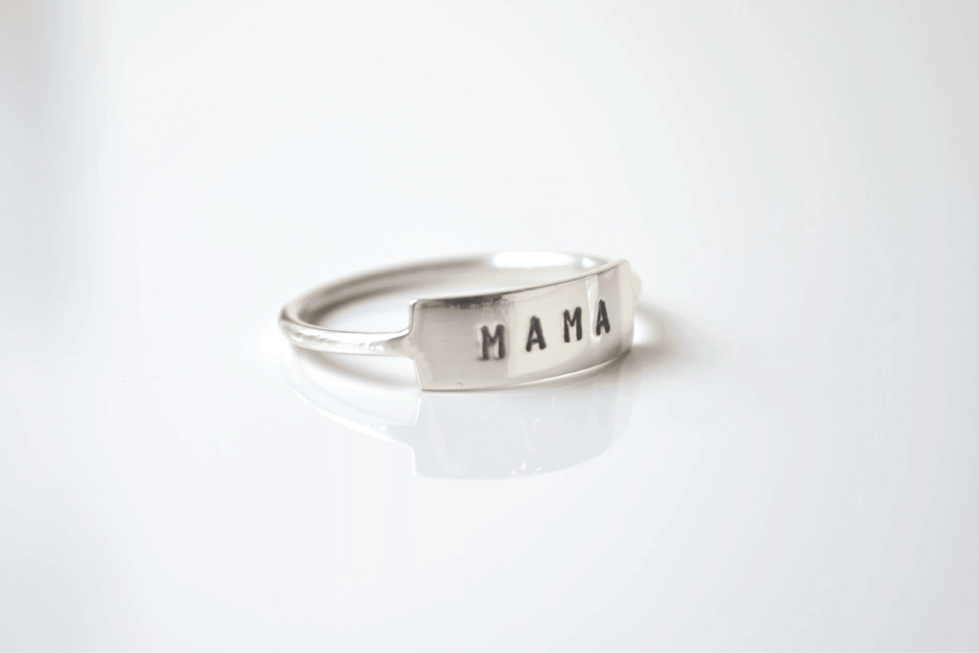 Mama Stamped Ring - Catalyst & Co