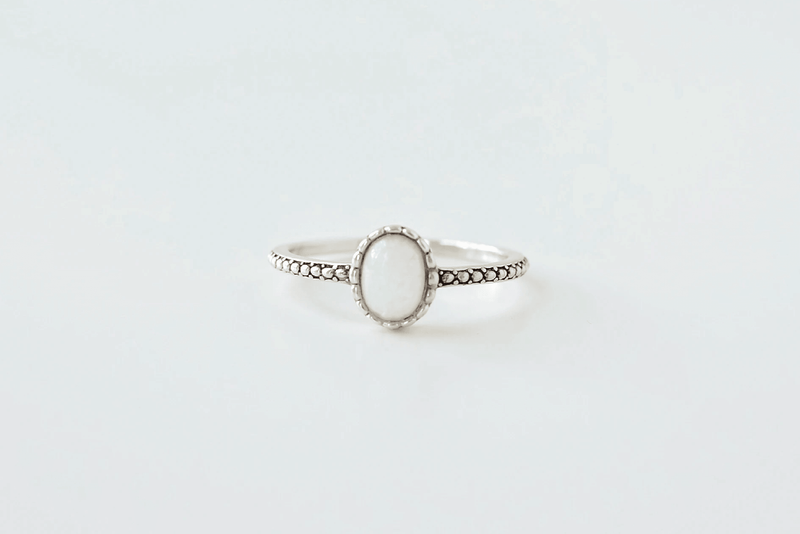 Oval Opal Ring - Catalyst & Co