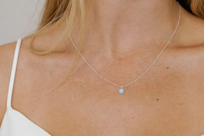 Azure Opal Necklace - Catalyst & Co