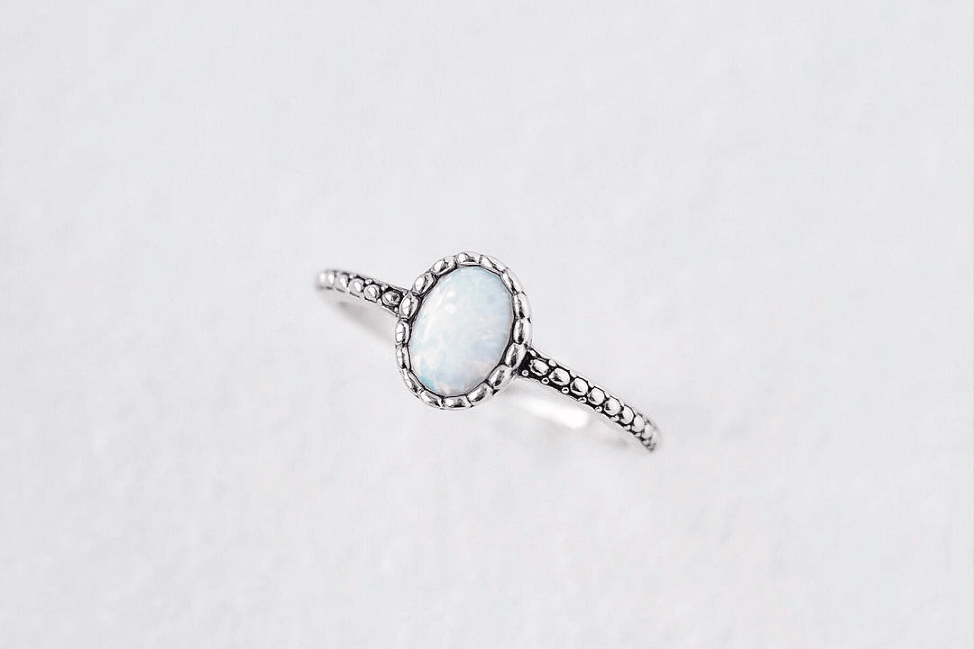 Oval Opal Ring - Catalyst & Co