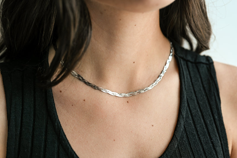 Silver Diana Necklace