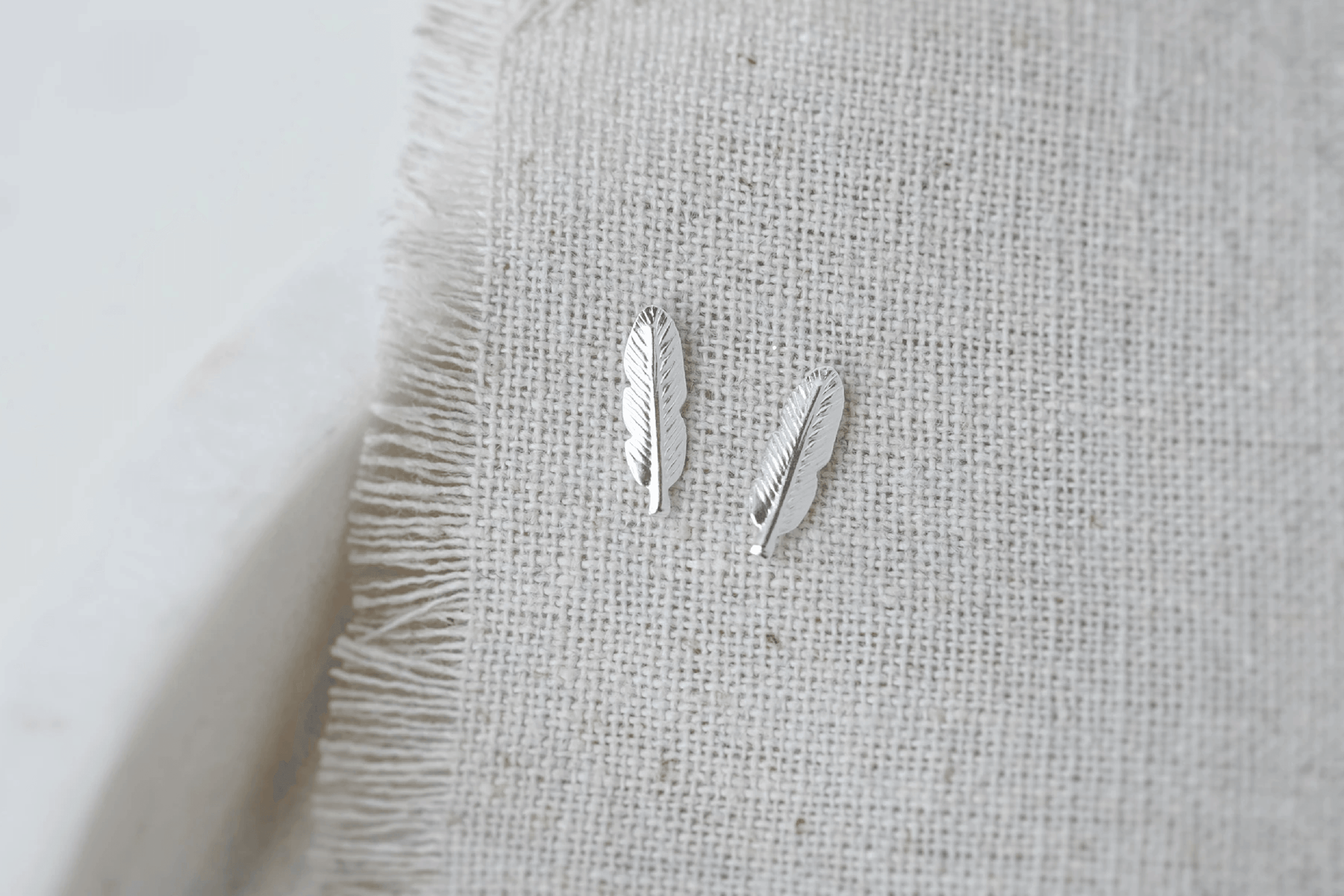 Silver Feather Earrings - Catalyst & Co
