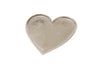Small Silver Heart Platter
