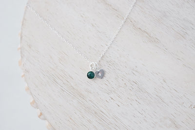 Customizable Stamped Tiny Heart Charm - Catalyst & Co