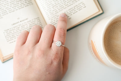 Daisy Textured Ring